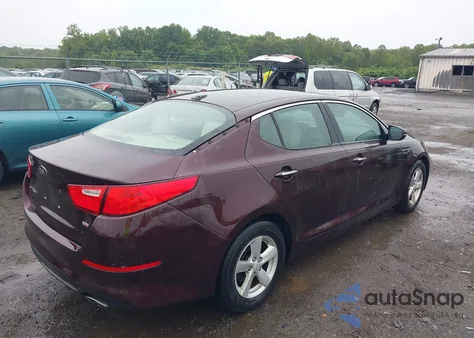 2014 Kia Optima Lx from USA, damaged, VIN 5XXGM4A73EG270576